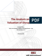 The Analysis and Valuation of Disruption - Derek Nelson