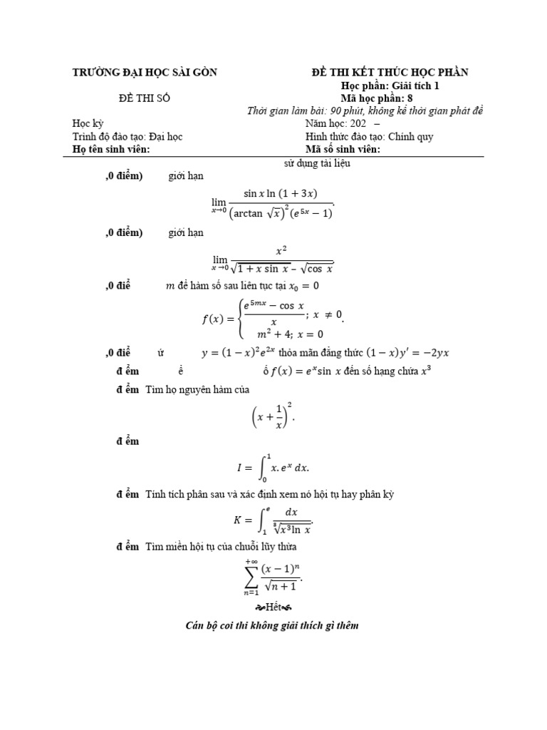 On Tap Toan Cc-Gtich | PDF