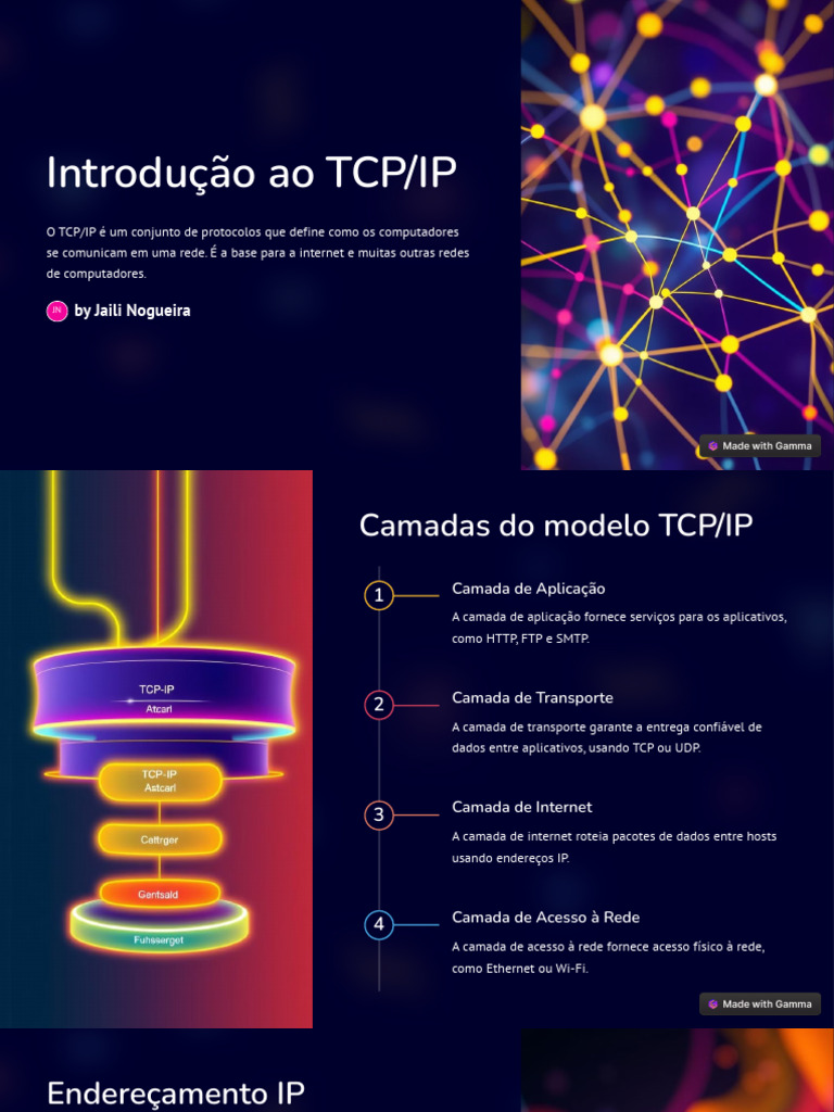 Estrutura e Funções do TCP/IP | PDF | Protocolo de controle de ...