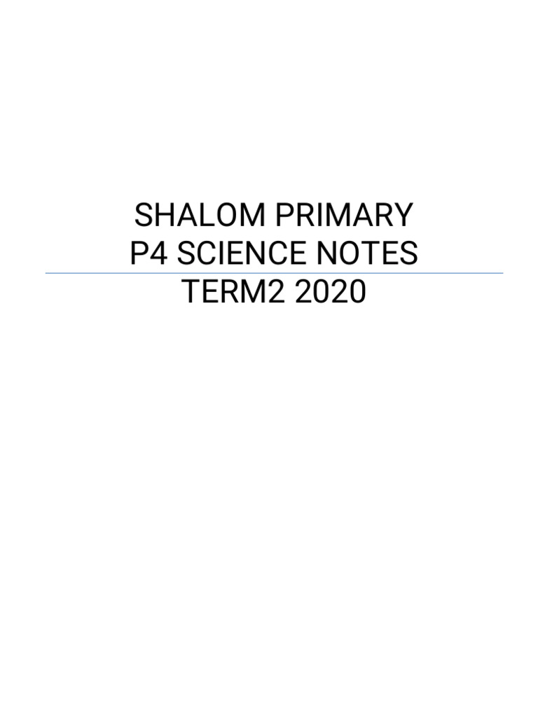 P4 Science Notes: Understanding Food and Nutrition | PDF | Crops | Food ...