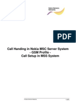 Call Setup in MSS System