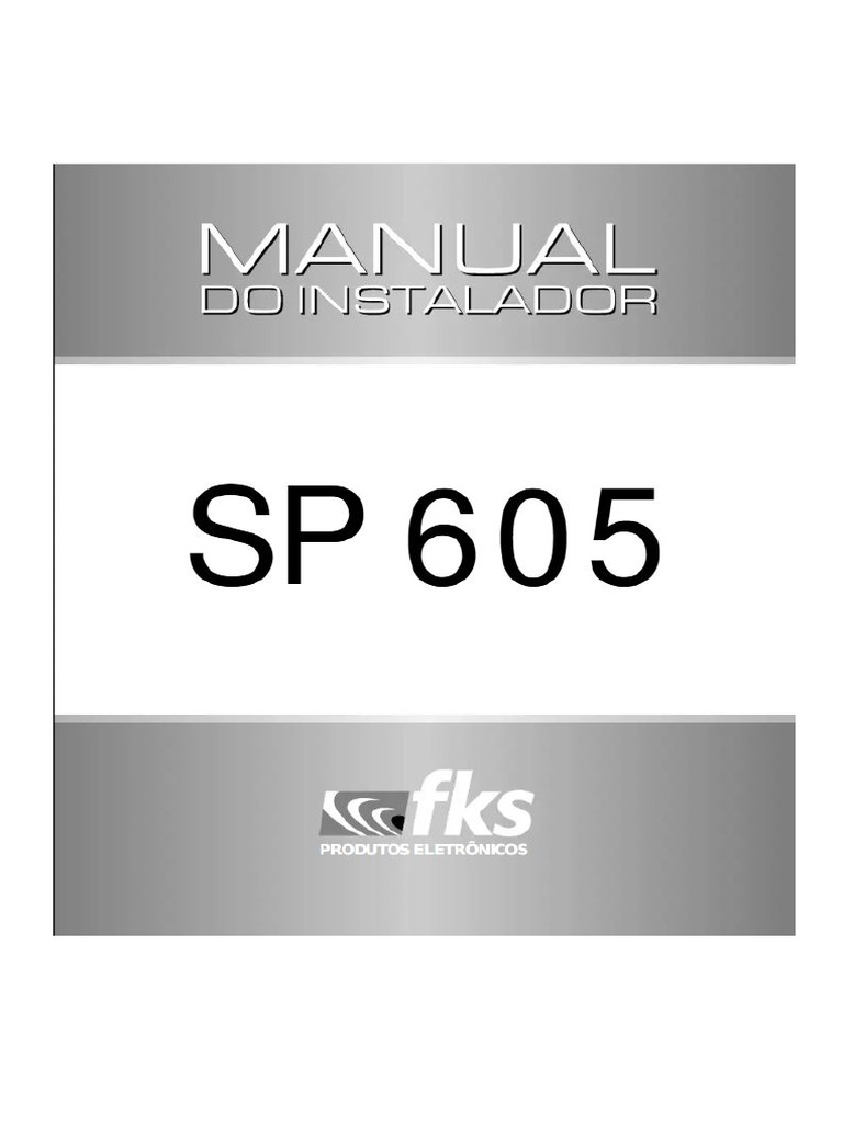 FKS SP605 Instalação | PDF