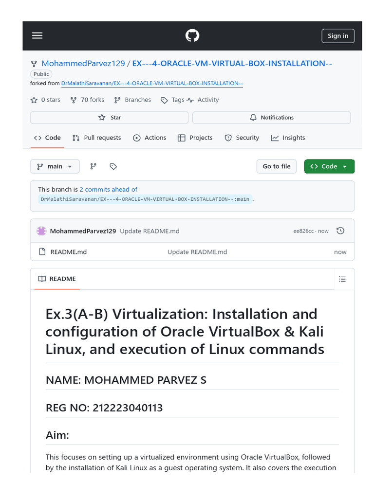 Github Com MohammedParvez129 EX - 4 ORACLE VM VIRTUAL BOX INSTALLATION ...