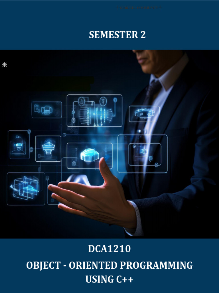 Object - Oriented Programming ﻿ Using C++. | PDF | Object Oriented ...