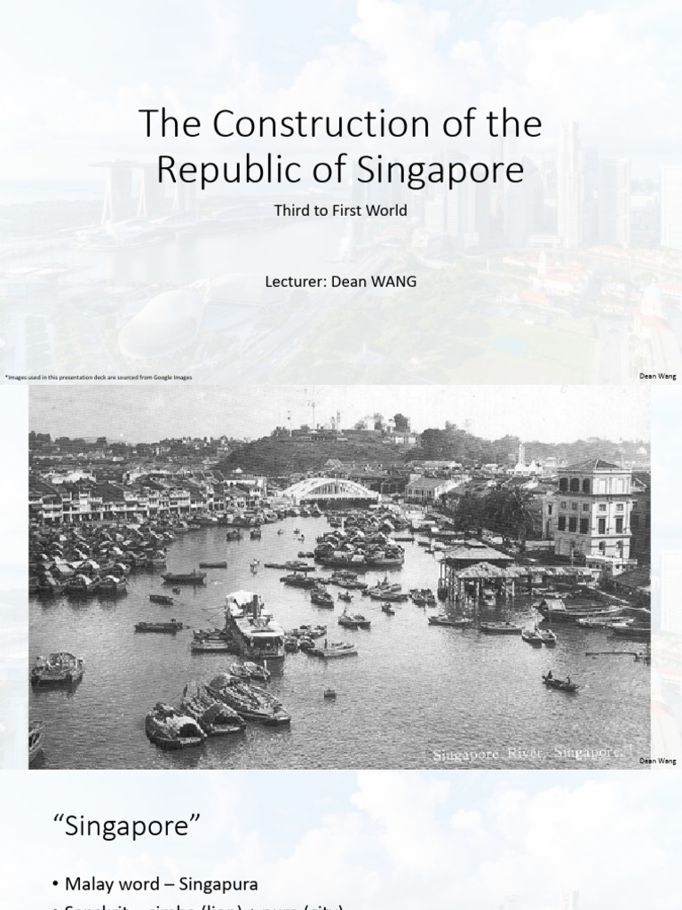 The Construction of Singapore_ESSEC_DEAN | PDF | Singapore | World Politics