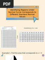 Normal Curve Area Calculations Guide | PDF | Normal Distribution ...