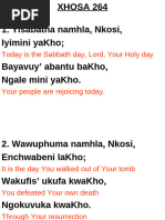 Zulu Rosary Prayer Guide | PDF | Christian Prayer | Prayer
