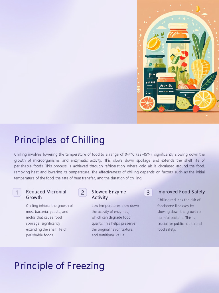 Chilling vs Freezing: Food Preservation Guide | PDF | Refrigerator ...