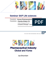 Seminar SAP Life Sciences: Chandra Shekar CV Korean Pharmaceutical Industry Participants