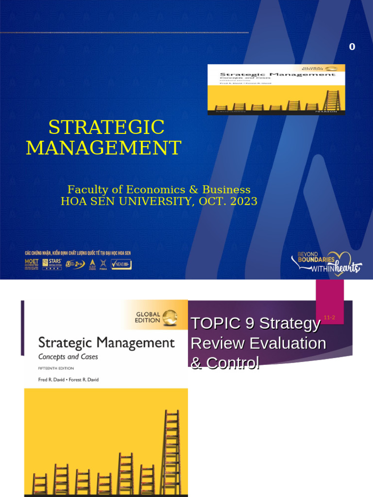 Strategy Evaluation and Control Framework | PDF | Evaluation ...