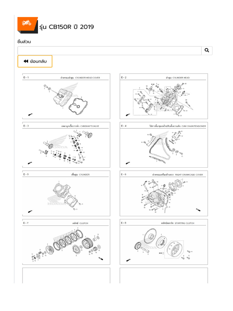 Honda Parts Electronic Catalogue | PDF