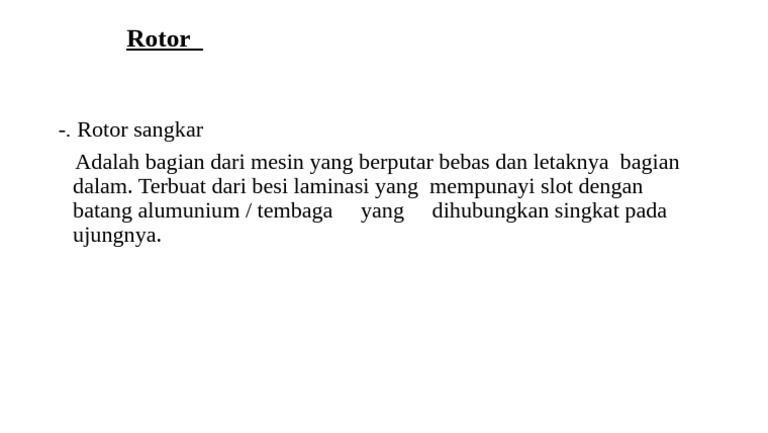 5. Rotor | PDF