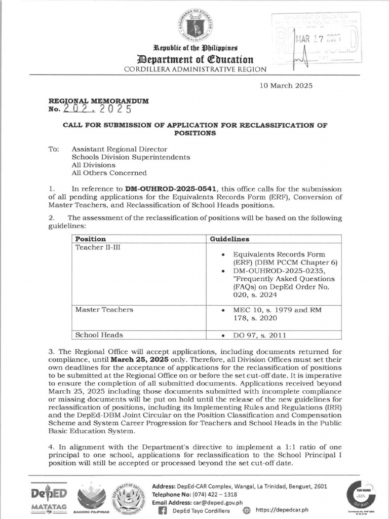 RM No. 202 S. 2025 | PDF