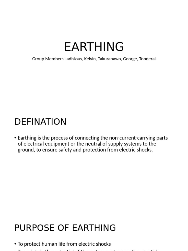 Understanding Earthing and Insulated Cables | PDF | Electrical ...