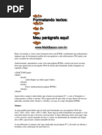 Format an Do Textos Com HTML