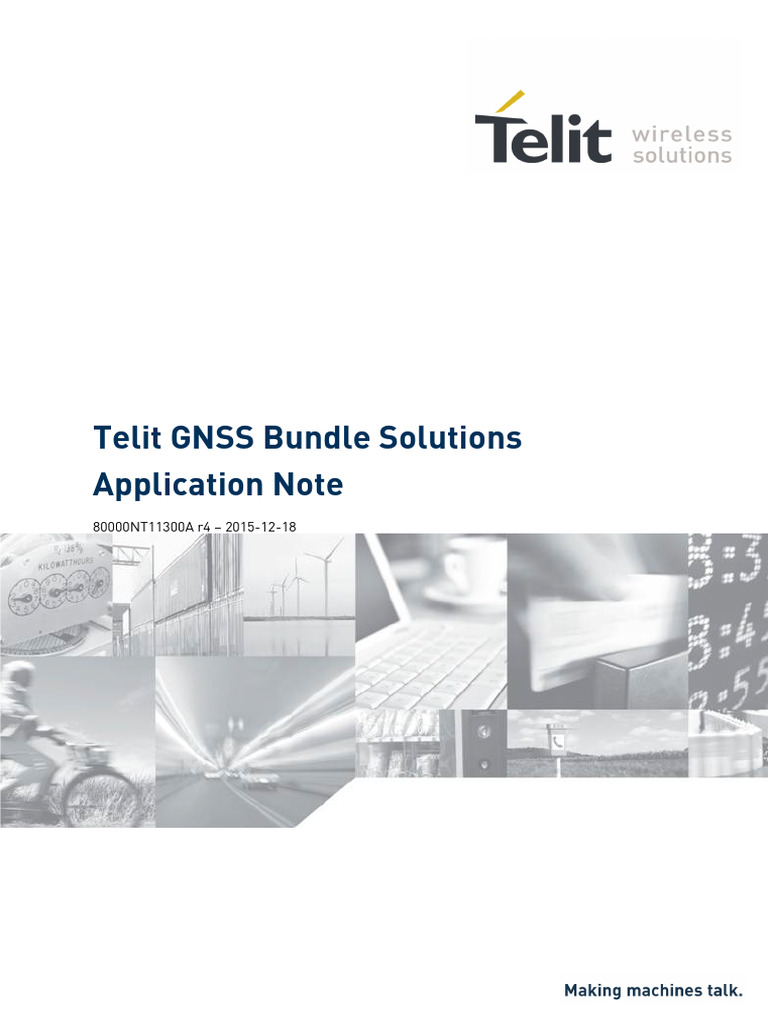 Telit GNSS Bundling Solutions Application Notes r4 | PDF | Copyright ...