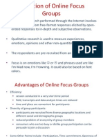 Online Focus Group