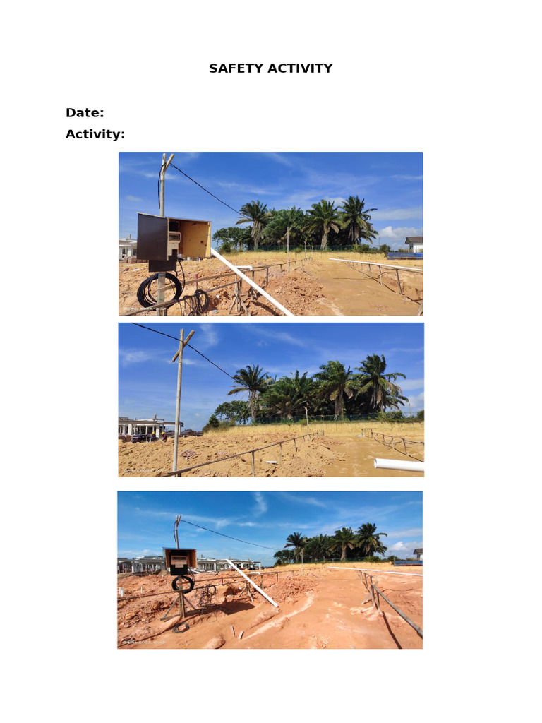 Safety Activity | PDF