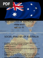 Pest Analysis of Australia