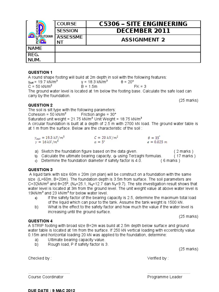 Assignment2 Dec2011 | PDF