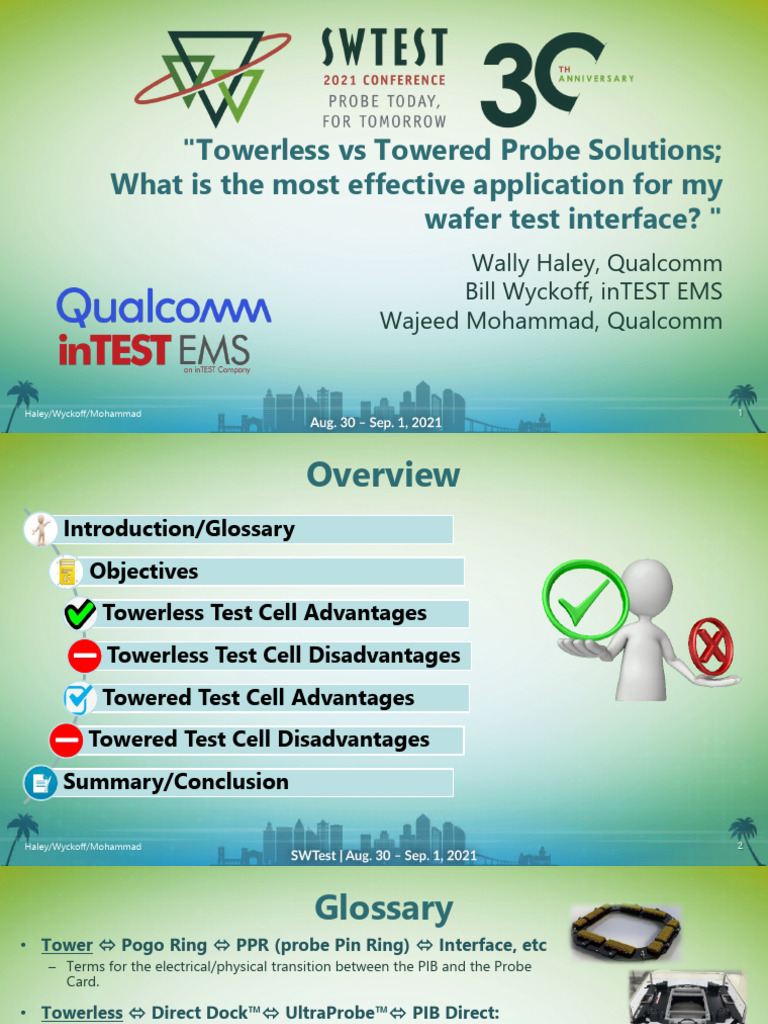 Towerless vs Towered Probe Solutions | PDF | Printed Circuit Board ...