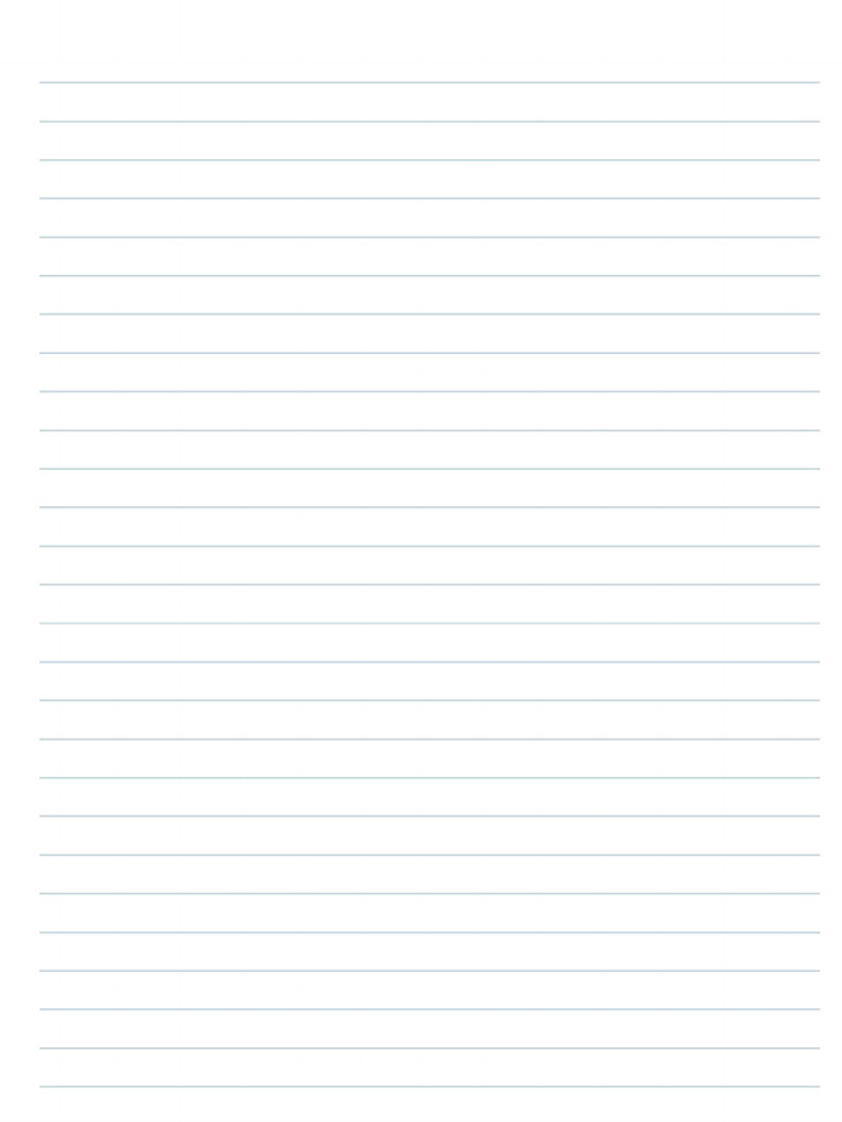 Blue 26 Lines | PDF