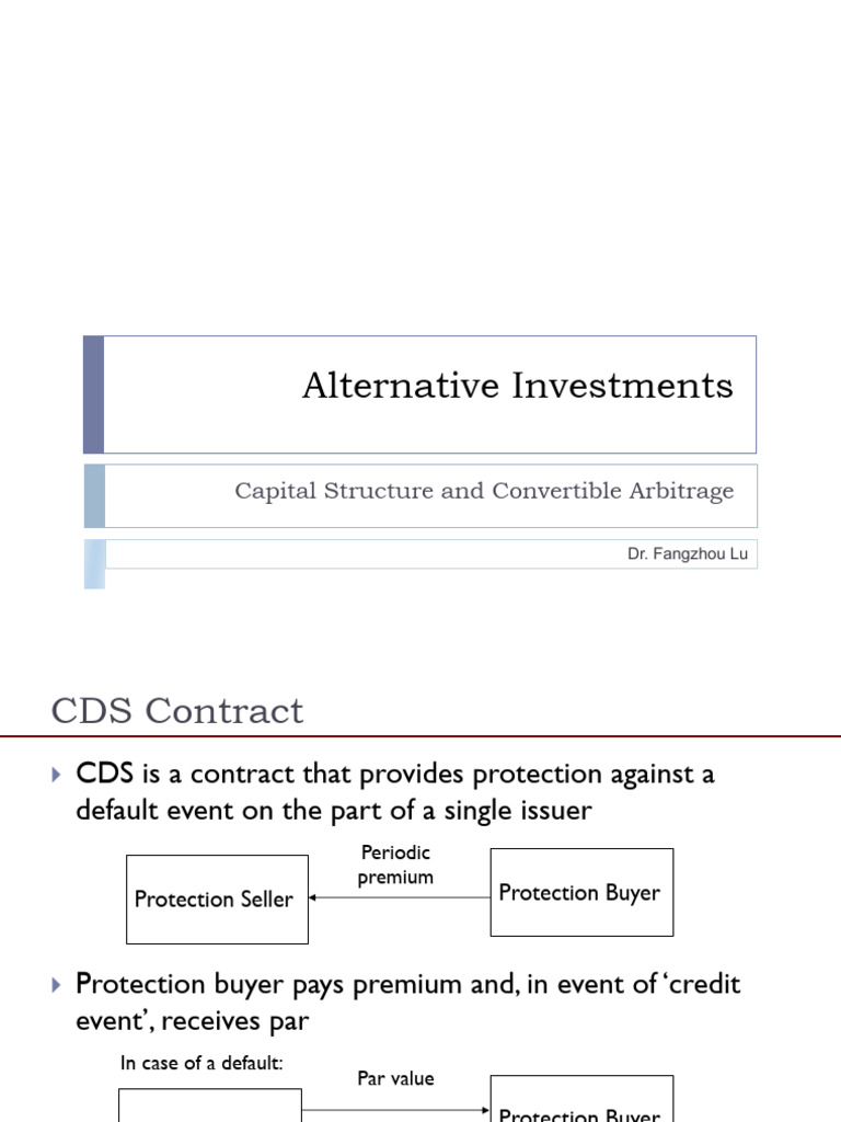 Convertible Arbitrage Fall 2022-2 | PDF | Credit Default Swap | Bonds ...