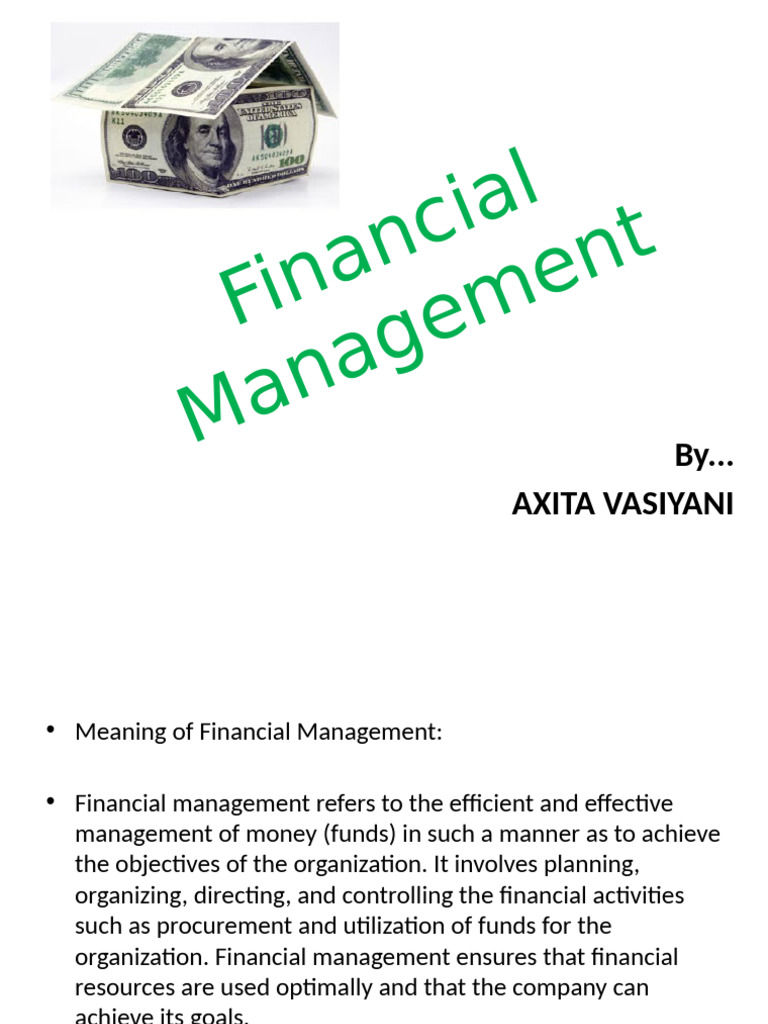 Understanding Financial Management Concepts | PDF | Dividend ...