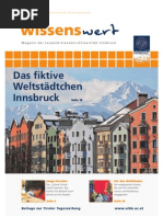 Wissenswert 18 - Magazin Der Leopold-Franzens-Universität Innsbruck