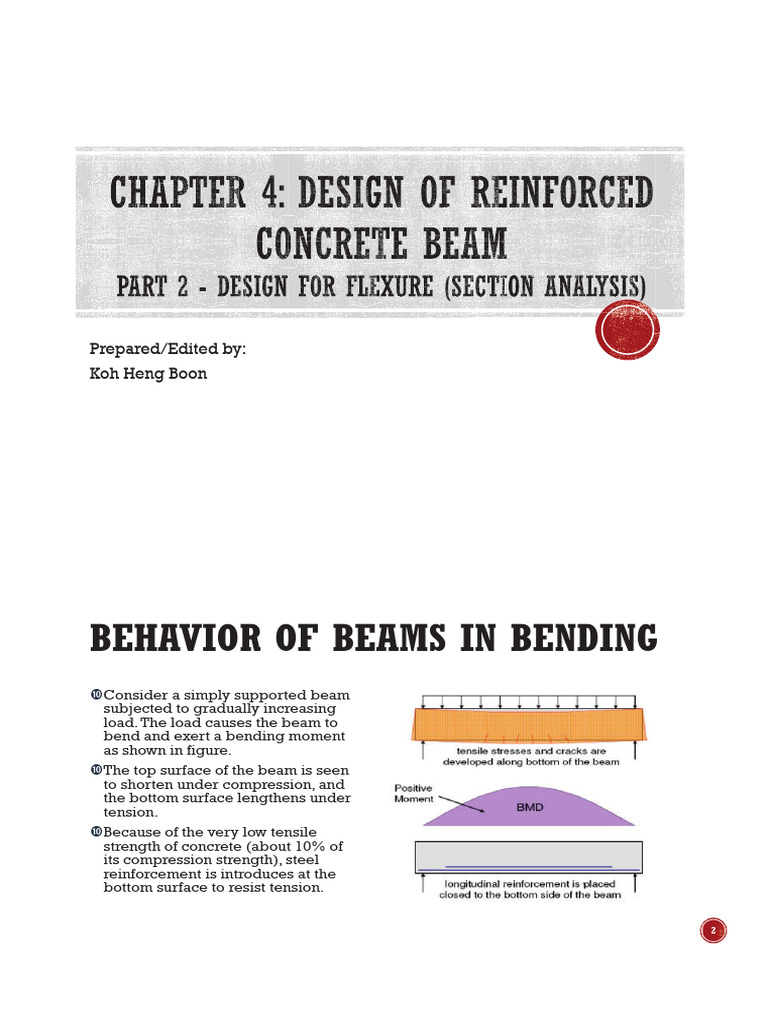Bending Behavior of RCC Beams | PDF | Bending | Beam (Structure)