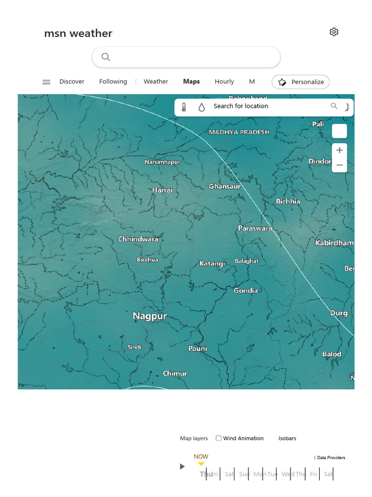 MSN Weather Map Features Overview | PDF