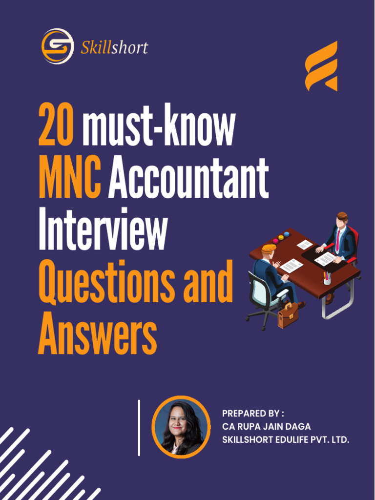 MNC Interview Questions and Answers | PDF | Debits And Credits | Expense