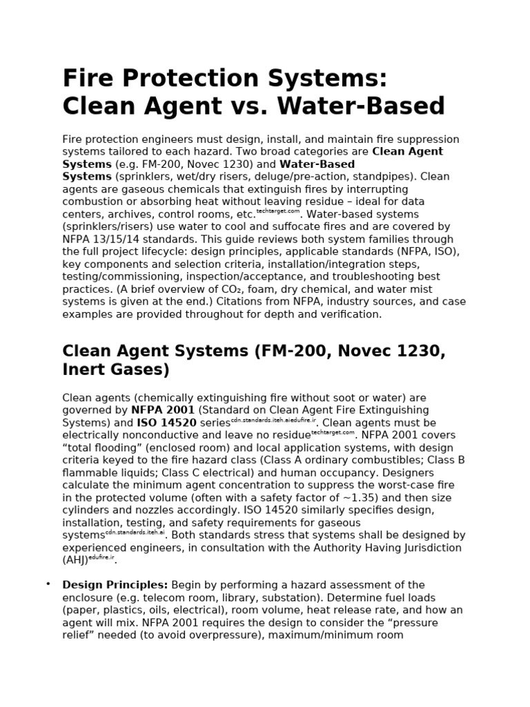 Fire Fighting System | PDF | Fire Sprinkler System | Firefighting