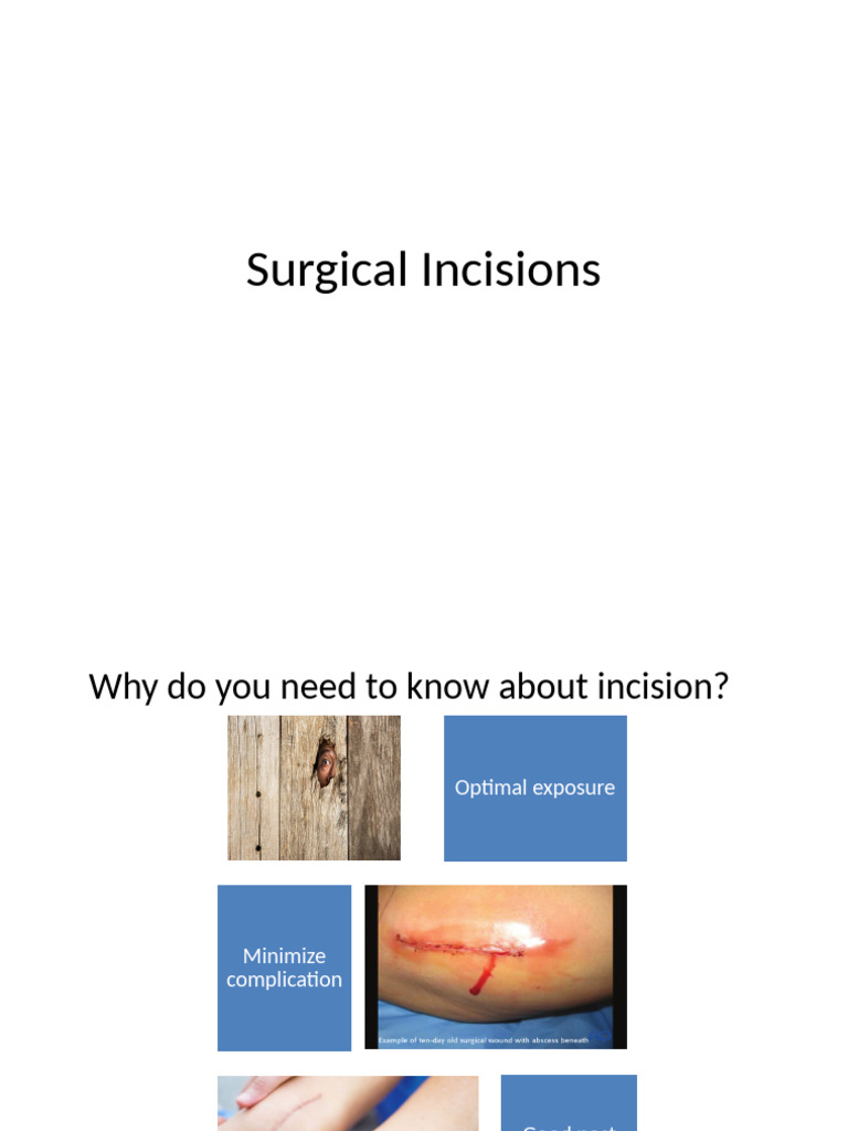 Sterilization, Incesion, Suturing | PDF