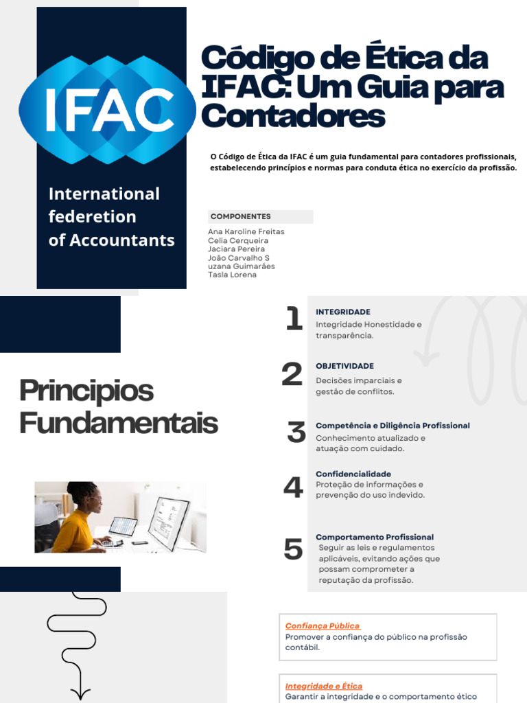 Código de Ética da IFAC para Contadores | PDF | Contabilidade