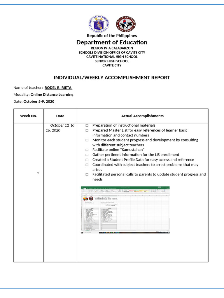 Week 1 Gavs | PDF