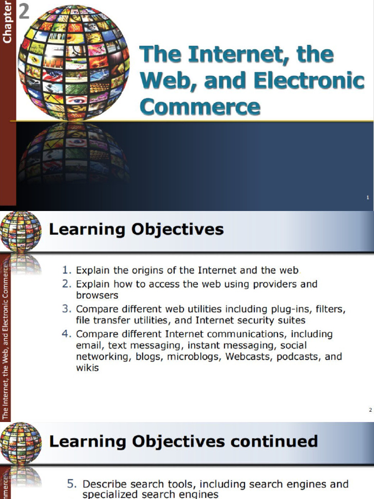 The Internet The Web and Electronic Commerce | PDF
