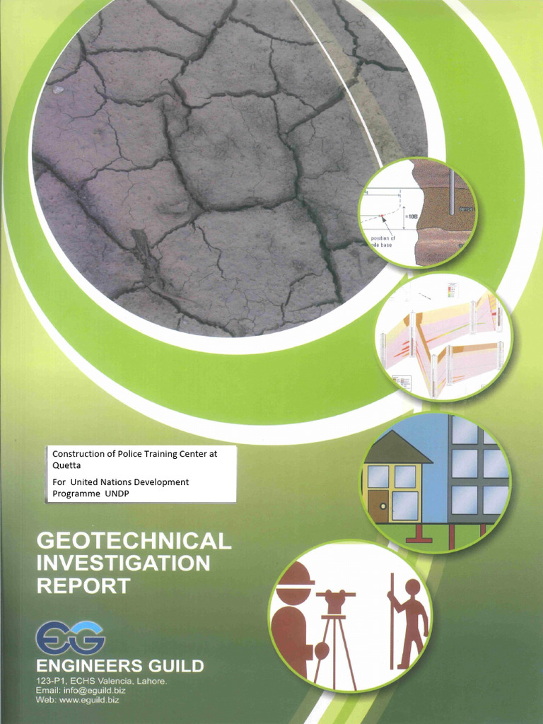 Geotechnical Report for Quetta Police Center | PDF | Earth Sciences ...