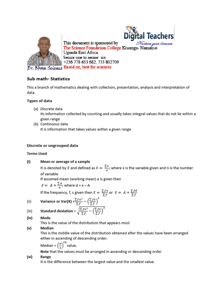 Class Boundaries in Statistics Explained | PDF | Mode (Statistics ...
