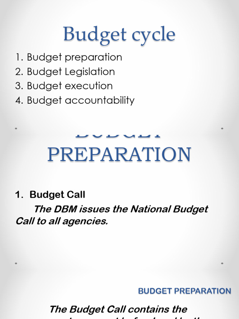 Local Government Budgeting Phases | PDF | Government Budget Balance ...