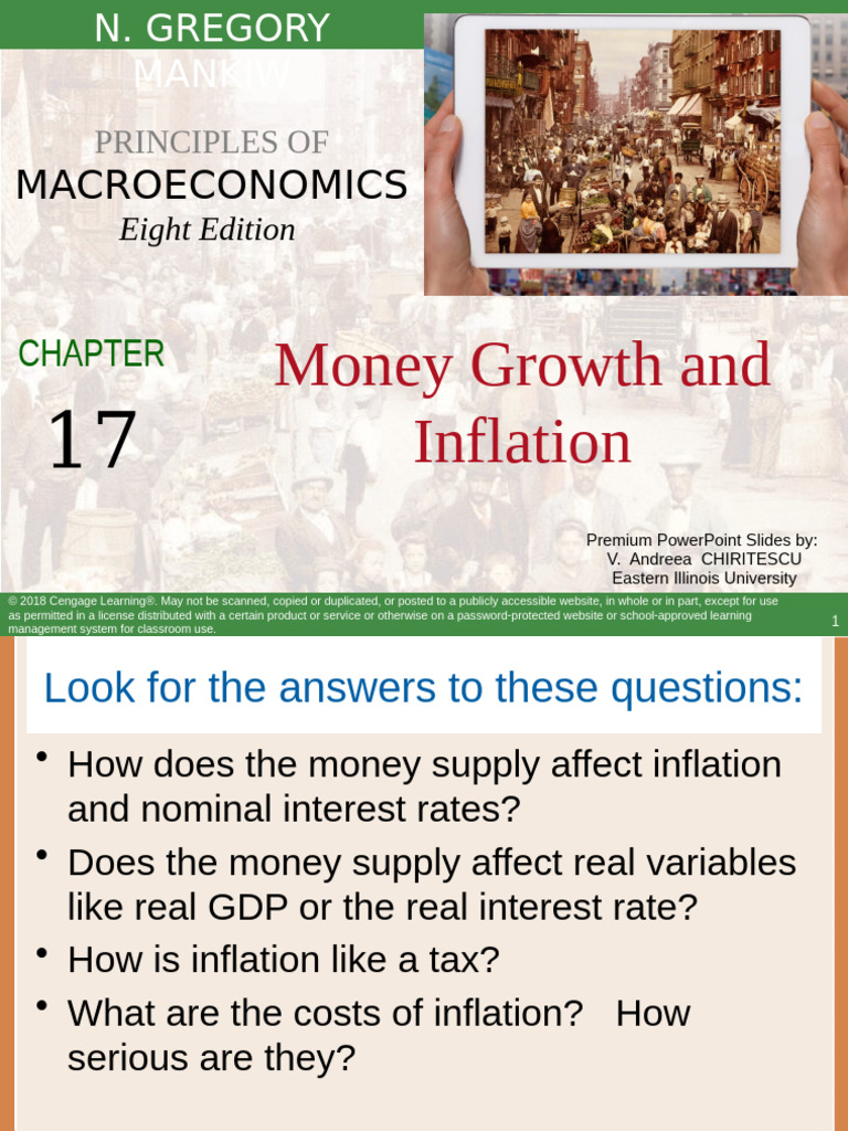 Money Growth and Inflation Explained | PDF | Quantity Theory Of Money ...