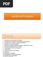 Gestão da Operações