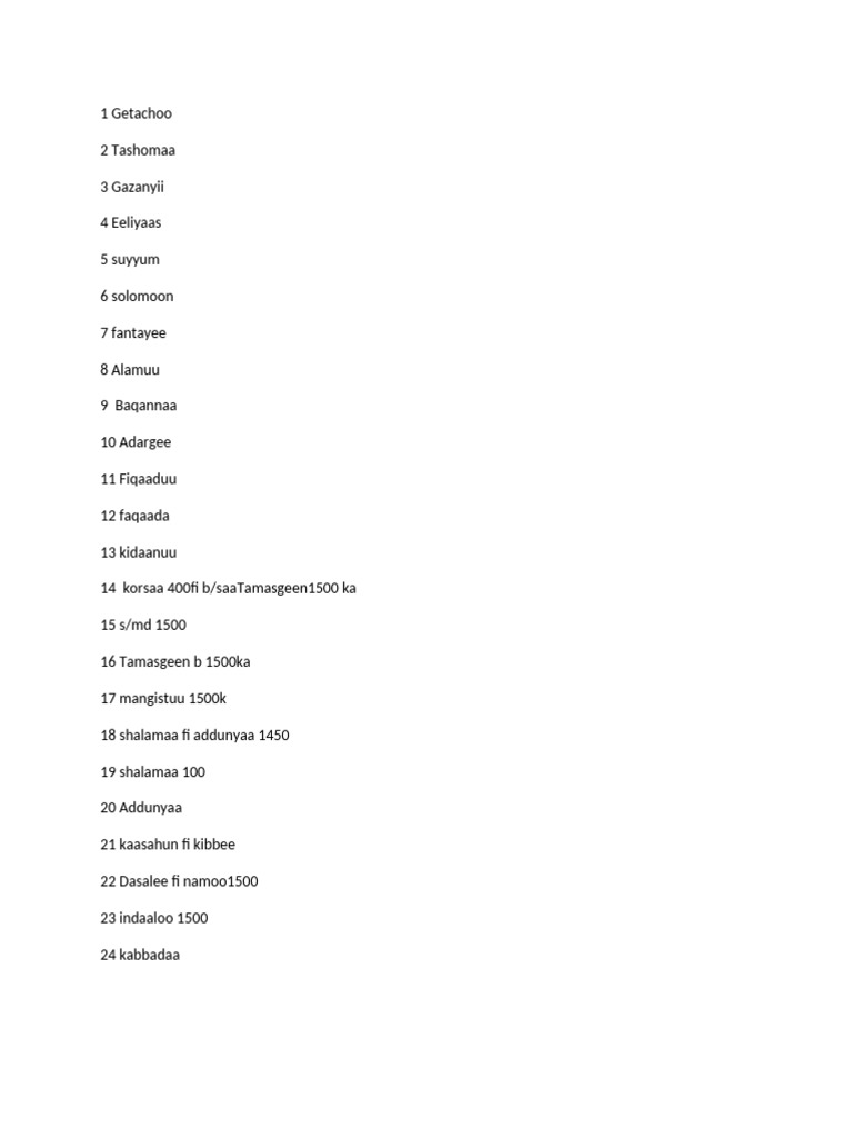 1 Getachoo | PDF