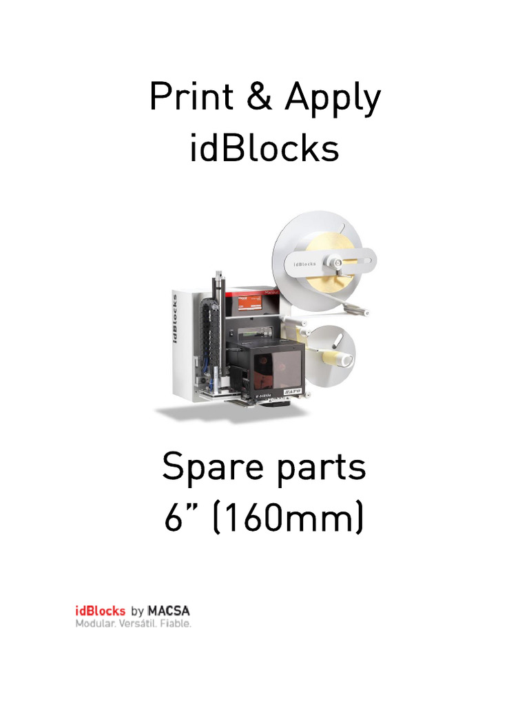 Manual de Despiece idBlocks 6” Macsa ID | PDF | Bienes manufacturados ...