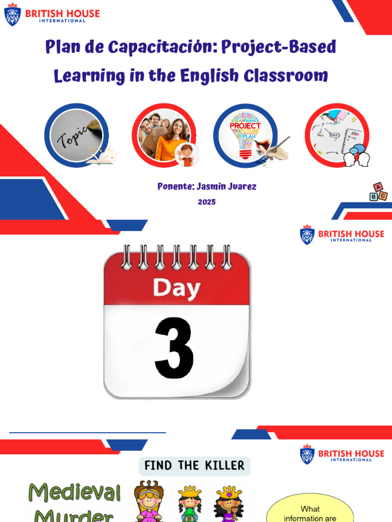 BHI - Plan de Capacitación Project-Based Learning in The English ...
