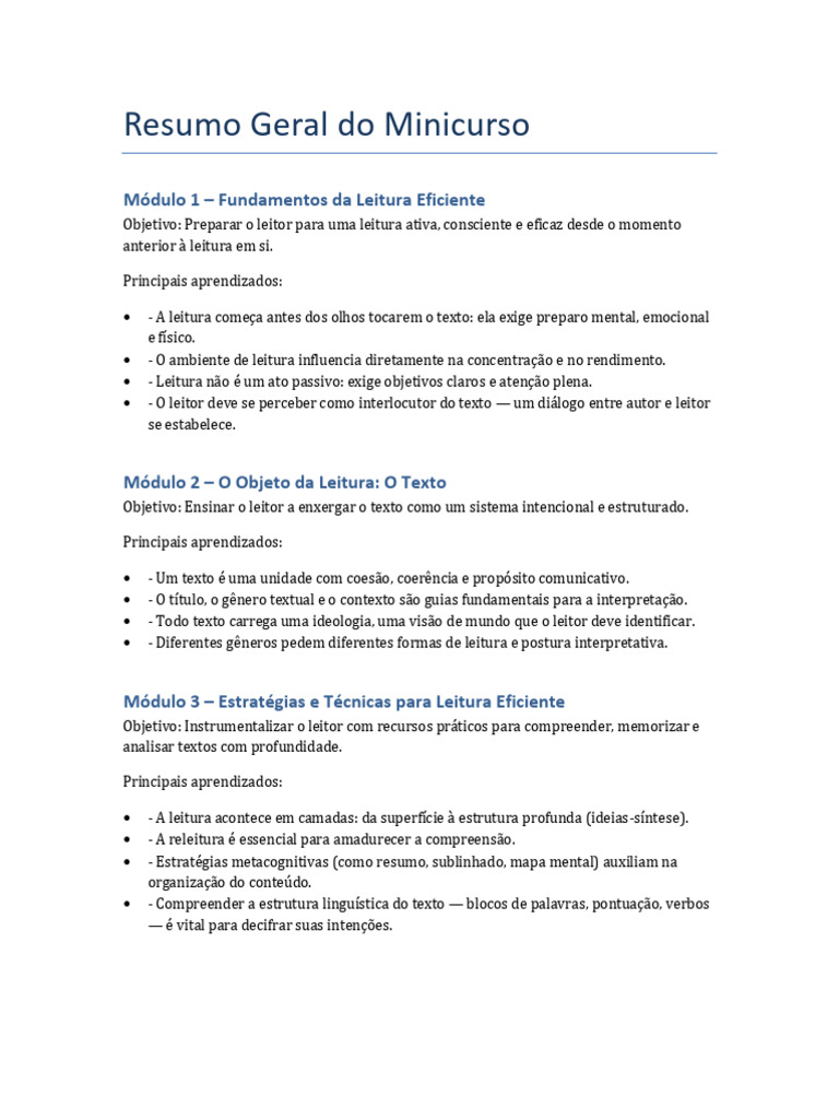 E-book - Resumo - Você sabe mesmo ler | PDF