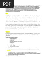 Hyperemesis Gravidarum Help Score | PDF | Nausea | Diseases And Disorders