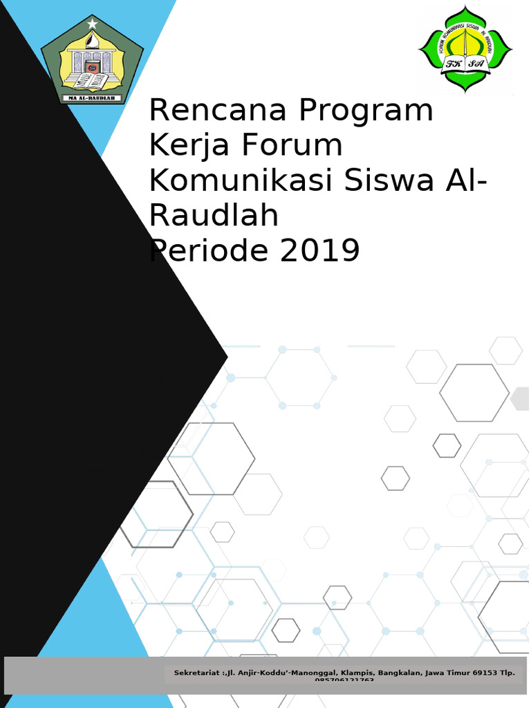 Cover Rencana Proker | PDF