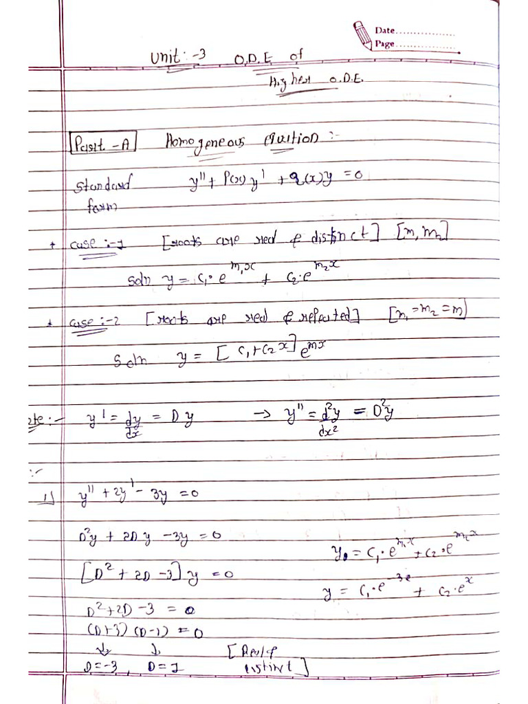 Maths CH 3 Sem-2 | PDF
