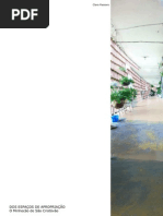 Dos espaços de Apropriação - O Minhocão de São Cristóvão